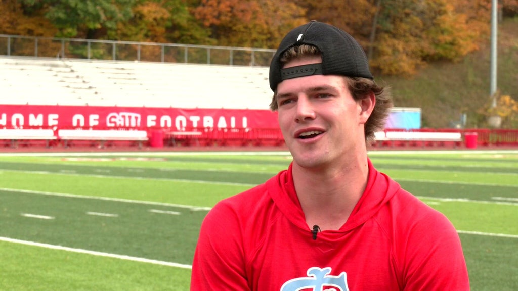St. John's wide receiver Riley Schwellenbach finding success on the gridiron and baseball field — WCCO / CBS Minnesota, Orono Schools news