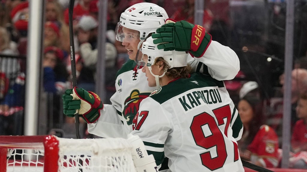 Kaprizov has 4-point night, Wild top Panthers 4-1 to spoil Florida’s home opener — KSTP 5, Orono Business news