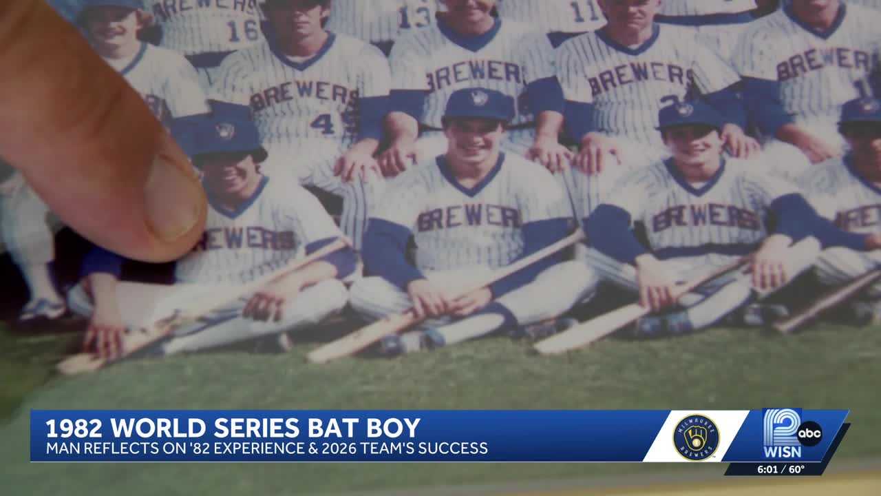 'What an experience!': Former Brewers bat boy recalls 1982 World Series run — WISN 12 Milwaukee, Orono Sports news