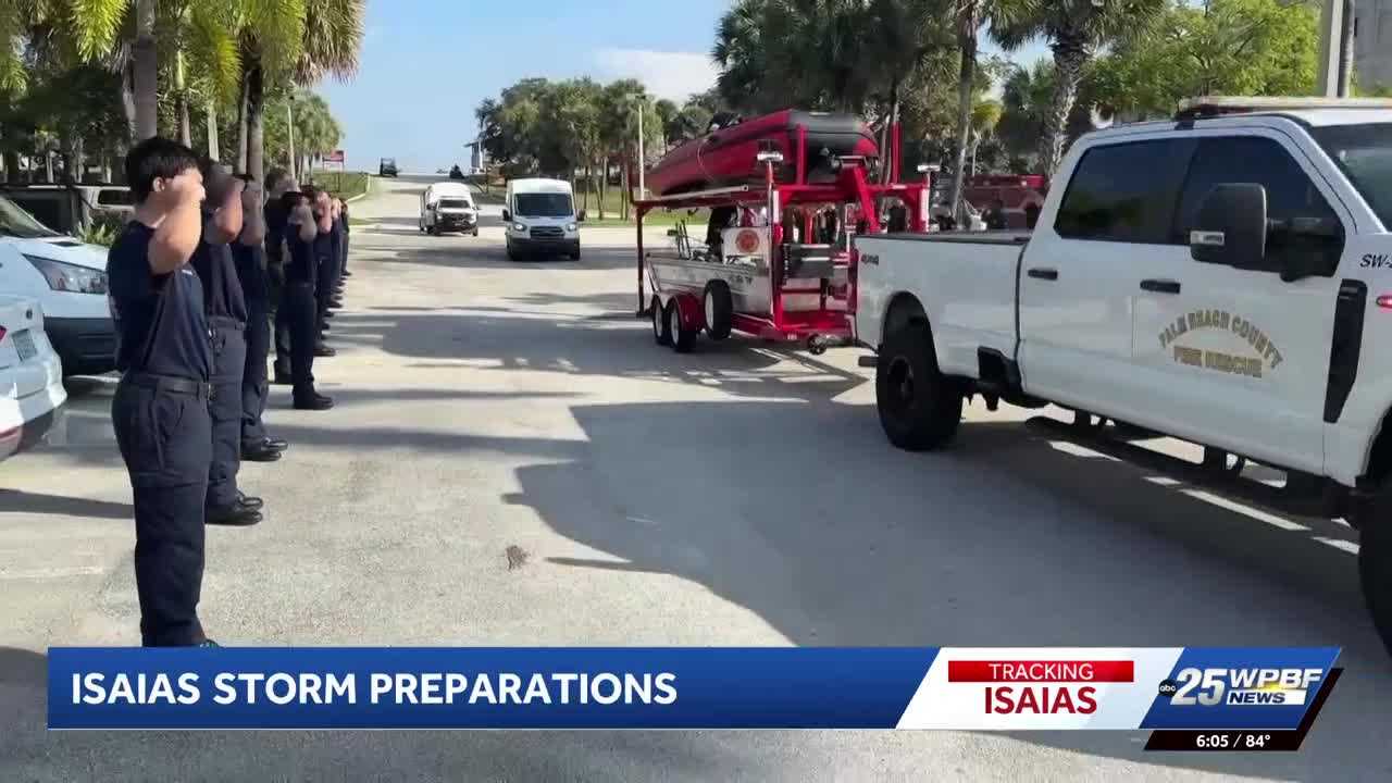 'Very proud feeling': Florida rescue teams deploy to Panhandle ahead of Hurricane Isaias — WPBF West Palm Beach, Orono Sports news