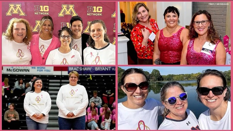 Firefly Sisterhood: Connecting breast cancer patients with mentors nationwide — KARE 11 Local, Orono Community news