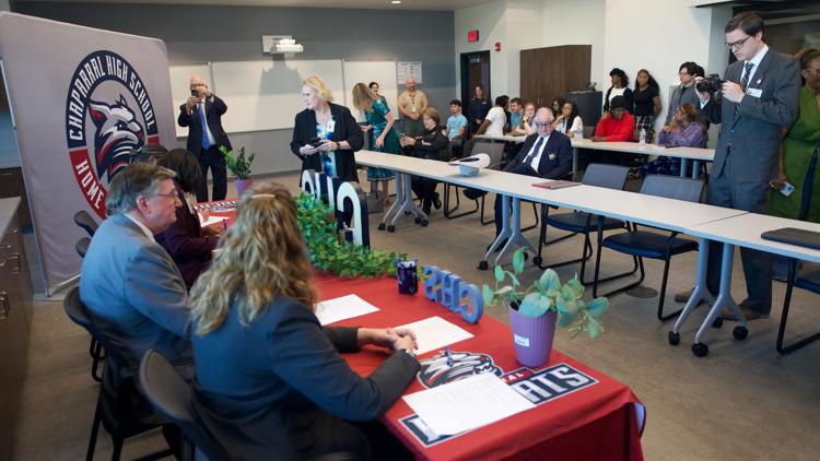 Killeen high school hosts signing ceremony for jailer program students — KCEN (Central Texas), Orono Schools news