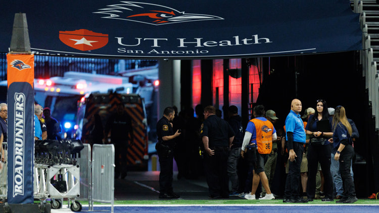 Military member dies after falling while rappelling from Alamodome's ceiling before UTSA vs. Navy game — NewsWest 9 (Permian Basin), Orono Sports news