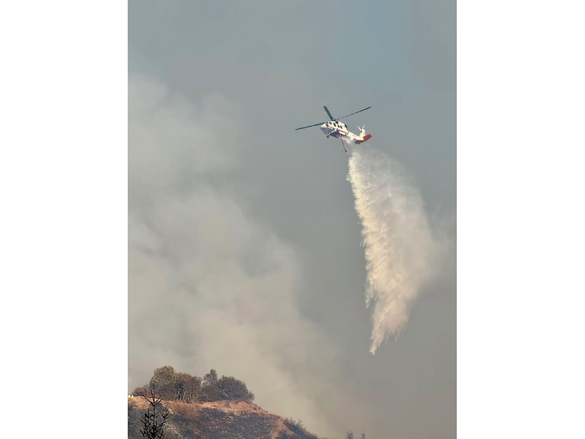 Cooley Blaze Still Burning After Control Fire Spread Beyond Planned Area — Healdsburg Patch, Orono Community news